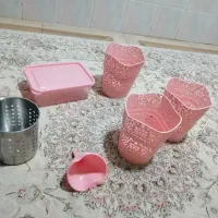 خرده وسایل آشپزخانه|ظروف نگهدارنده، پلاستیکی، یکبارمصرف|قم, باغ شریفی|دیوار