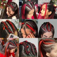 مدل بافت مو یلدایی رایگان