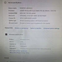 سیستم کامل کامپیوتر به همراه پرینتر|رایانه رومیزی|رشت, معلم|دیوار