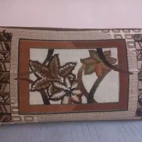 یک جفت پشتی گلیمی گردویی