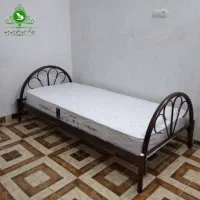 تخت خواب تک نفری فلزی