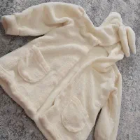 پالتو تدی کلاه دار دخترونه زیبا