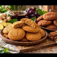 شیرینی های زنجبیل و دارچین رژیمی