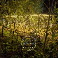 ریسه نور/ ریسه متری /ریسه ساده کبریتی رسید.|ریسه و چراغ تزئینی|شیراز, گود عربان|دیوار