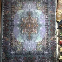 فرش همه پسند/فرش شما کد۴۰۴۰لاکی طلایی|فرش|شیراز, لاله|دیوار