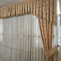 فروش پرده مناسب سالن پذیرایی|پرده، رانر، رومیزی|بندر ماهشهر, |دیوار