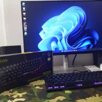 کیبورد گیمینگ مکانیکال سوییچ قرمز|قطعات و لوازم جانبی رایانه|مشهد, مشکینی (شهرک غرب)|دیوار