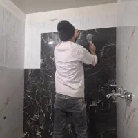 بنایی رفع نم گچ کاری  و کاش کاری وتیغه کشی ر