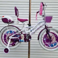 دوچرخهKING20 السا آنا دخترانه تایر سفید پره موتوری