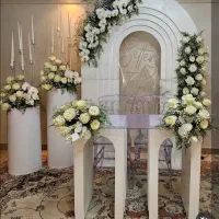 گل آرایی با گل مصنوعی /بله برون عقد و تولد|خدمات پذیرایی، مراسم|ارومیه, |دیوار