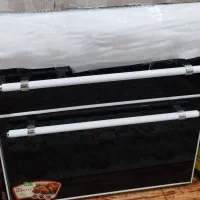 اجاق گاز پنج شعله بدون فر سالم و نو و تمیز