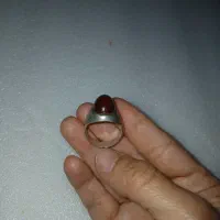 انگشتر عقیق یمنی  بالا۸۰سال