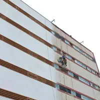 کار در ارتفاع با طناب راپل صنعتی و ساختمانی در لار