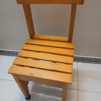 میز عسلی چوبی و یک عدد صندلی مدل کتابخانه ایی|مبلمان خانگی و میز عسلی|تهران, تختی|دیوار