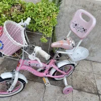دوچرخه دخترانه برند چینی پرادو سایز ۱۲ صورتی|دوچرخه، اسکیت، اسکوتر|تهران, شهرک ولیعصر شمالی|دیوار