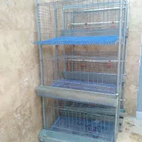 قفس مرغ سه طبقه
