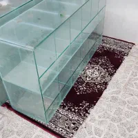 قفسه شیشه ای ، جا حبوباتی ، جا آجیلی و