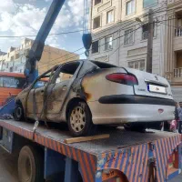 پژو ۲۰۶ سوخته|خودرو سواری و وانت|تهران, دولتآباد|دیوار