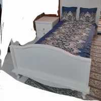 تخت تک نفره با تشک وکمد  بسیار تمیز|تخت و سرویس خواب|پاکدشت, پاکدشت (مامازند)|دیوار