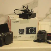 canon m6 دوربین کنون ام ۶|دوربین عکاسی و فیلم‌برداری|تهران, یاخجی آباد|دیوار