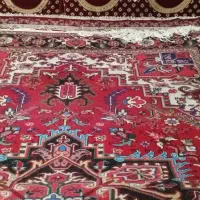 یک جفت فرش دست بافت هریس|فرش|هریس, |دیوار