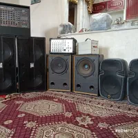 2عدد آمپلی فایر 6عدد باند کارکرده و نو یک مولد