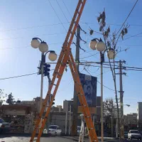 نردبان ۹ متری اجاره ای|ابزارآلات|کرج, برغان|دیوار