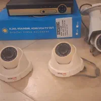 دوربین مداربسته دید در شب و دستگاه ۴ کانال  DVR|دوربین مداربسته|تهران, تهرانپارس غربی|دیوار