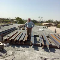 جوشکار اهنگر ساخت و نصب اسکلت فلزی و سازه نگهبان