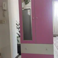 کمد دخترانه ام دی اف|تخت و سرویس خواب|کرمانشاه, |دیوار