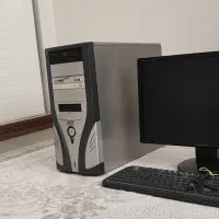 کیس و مانیتور و کیبورد و موس