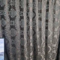 پرده و یالان فندقی اکلیل دار ۷ متر ،متری۲۵۰