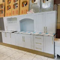 کابینت نئوکلاسیک همراه با هودواجاق گاز صفحه ای|مصالح و تجهیزات ساختمان|شهریار, شهرک مصطفی خمینی|دیوار