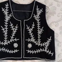 وست مروارید دوزی|لباس|ساری, |دیوار