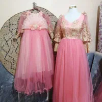 لباس مجلسی ست مادر ودختری