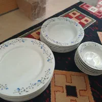 سرویس چینی یه دست خورشت وبرنج وشیرینی وماست خوری