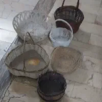 سبد گل طبیعی ومصنوعی وکادویی بزرگ وکوچک۱۴تا