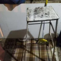 دوتا ۴ پایه فلزی|آب‌چکان و نظم‌دهنده ظروف|قدس, شهر‌قدس|دیوار