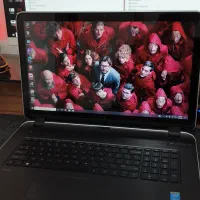 لبتاپ hp i5 صفحه لمسی ۱۷ اینچ