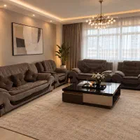 مبل راحتی ۷ نفره شیک و بسیار تمیز