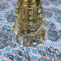 سلام لوستر دوشاخه  طرح برنز