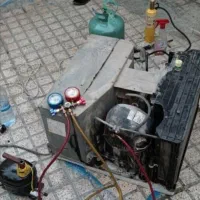 تعمیر سرویس و نصب کولر دو تیکه و پنجره ای  امیدیه