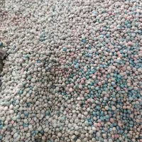 گرانول مواد نایلون پلاستیک عسلی شیری رنگی