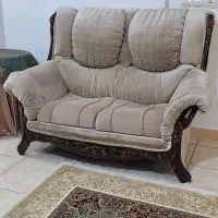 ۱ عدد بوفه و مبلمان ۷ نفره|میز و صندلی غذاخوری|لنگرود, |دیوار