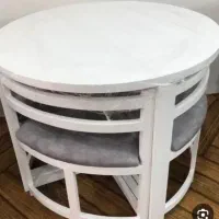 میز غذاخوری کم جا