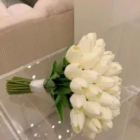 دسته گل لاله برای عروسی|گل مصنوعی|بندرعباس, |دیوار