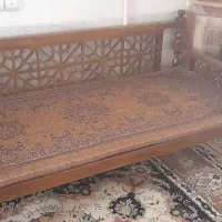 فروش انواع تخت سنتی با چوب روس وشاه نشین ترمه