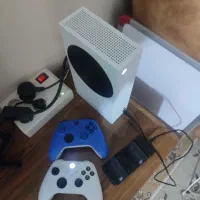کنسول ایکس باکس سری اس دو دسته معاوضه با pc|کنسول، بازی ویدئویی و آنلاین|مشکین‌دشت, |دیوار