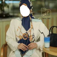 روسری ابریشم کجراه توییل