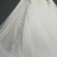 لباس عروس دانتل فرانسه دور قیطون